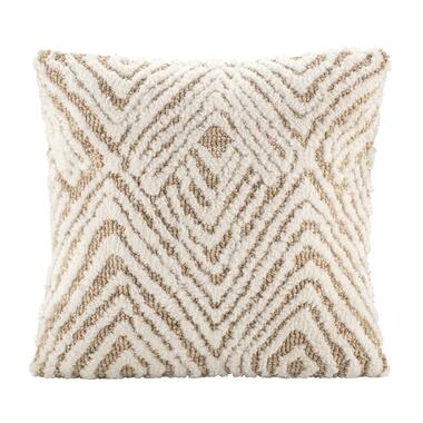 Coussin décoratif Josh - couleur sable/blanc cassé - 45x45 cm product