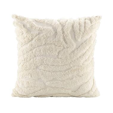 Coussin décoratif Ivanie - blanc cassé - 45x45 cm product