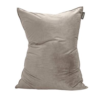 Lebel zitzak teddy fluweel - taupe - 100x150 cm product