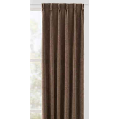 Tissu Sacha translucide taupe 140 cm product