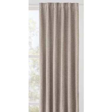 Gordijn Mara - beige - semi-verduisterend - 140x280 cm (1 stuk) product