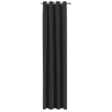 Gordijn Jesse - zwart - 280x140 cm (1 stuk) product