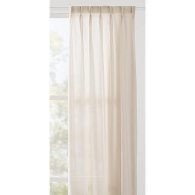 Voile Liam transparant - ecru product