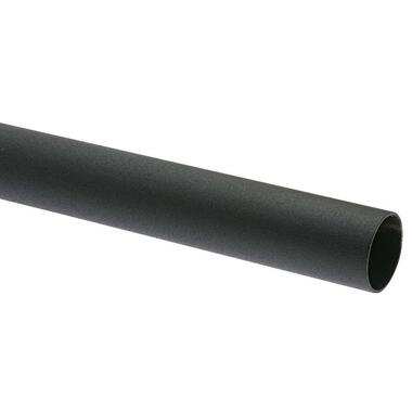 Gordijnroede 240cm zwart mat metaal - Ø28mm (1209154) product