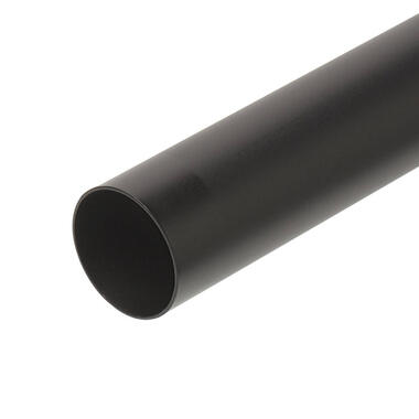 Gordijnroede 120cm zwart metaal - Ø28mm (1209050) product
