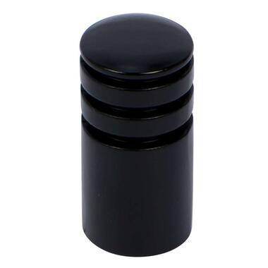 2 knoppen cylinder Ø16 mm - zwart product