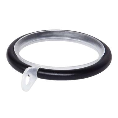 10 ringen + inlage Ø20 mm - zwart product