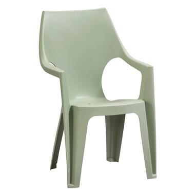 Keter stapelstoel Dante hoge rug - lichtgroen - 89x57x57 cm product