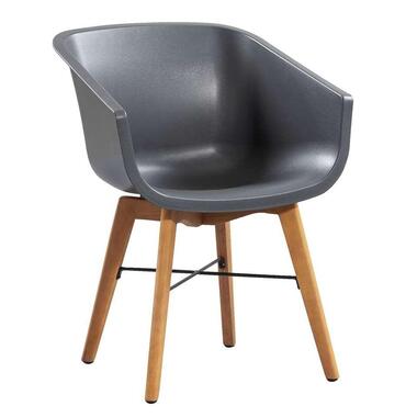 Hartman chaise coque Amalia - anthracite - pieds en bois d'eucalyptus product