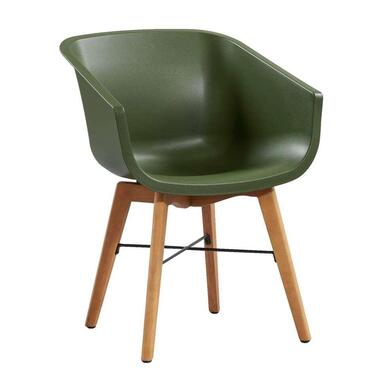 Hartman chaise coque Amalia - verte - pieds en bois d'eucalyptus product