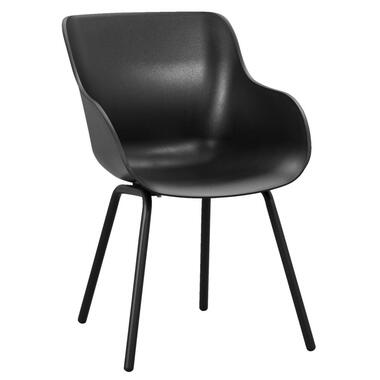 Chaise coque Amaya - plastique/aluminium noir product