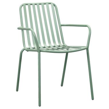 Chaise empilable Vence - métal vert clair - 82x55x62 cm product