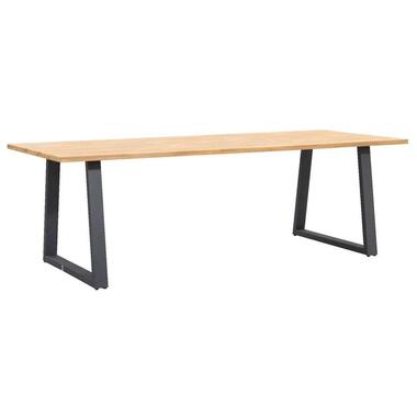 Le Sud table de jardin Beaune pieds U - brune - 76x240x95 cm product