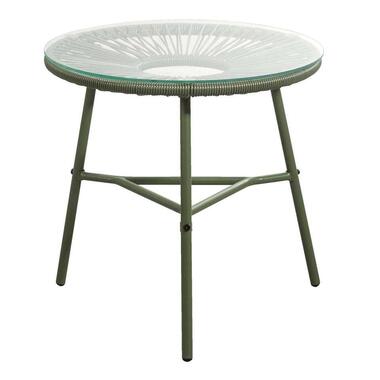 Table d'appoint Formentera - vert olive - 50xØ50 cm product
