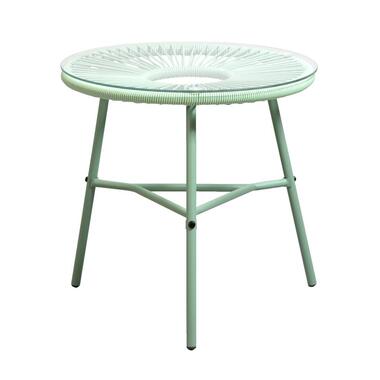 Table d'appoint Formentera - vert clair - 50xØ50 cm product