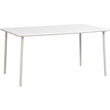 Tuintafel Vence - zandkleurig metaal - 75x150x90 cm product