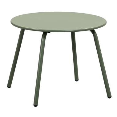 Table d'appoint Montréal - métal vert olive - Ø50 cm product