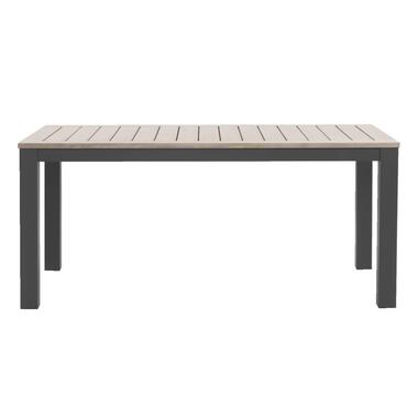 Table de jardin Tarn - aluminium/eucalyptus anthracite - 75x170x95 cm product