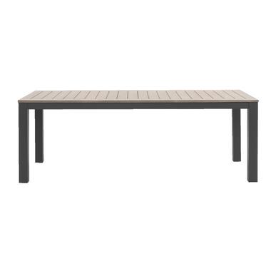 Table de jardin Tarn - aluminium/eucalyptus anthracite - 75x215x100 cm product