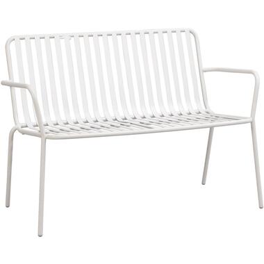 Banc de jardin Vence - métal de couleur sable - 81x114x62 cm product