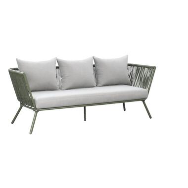 Loungebank Almeria - olijfgroen - 75x200x75 cm product