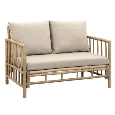 Canapé lounge Bossa 2 places - bambou - 85x130x80 cm - coussins inclus product