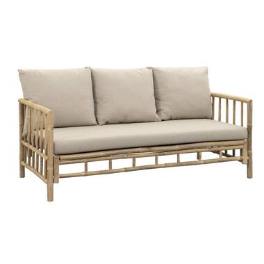 Canapé lounge Bossa 3 places - bambou - 85x180x80 cm - cussins inclus product