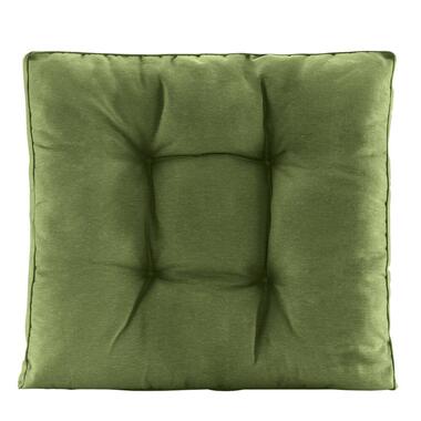 Coussin lounge Florence dossier - vert foncé - 73x73 cm product