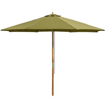 Le Sud houtstok parasol Tropical - groen - Ø300 cm product
