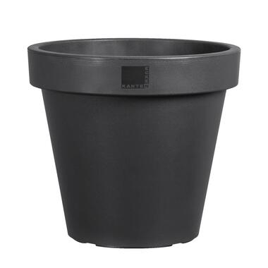 Cache-pot Finn - noir - 90% plastique recyclé - ø40 cm product