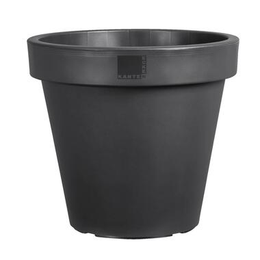 Bloempot Finn - zwart - 90% gerecycleerd kunststof - ø50 cm product