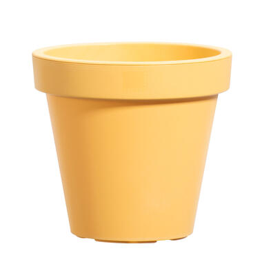 Cache-pot Finn - 90% plastique recyclé jaune - ø20 cm product