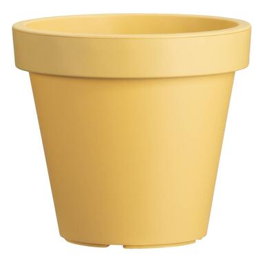 Bloempot Finn - geel - 90% gerecycleerd kunststof - ø30 cm product