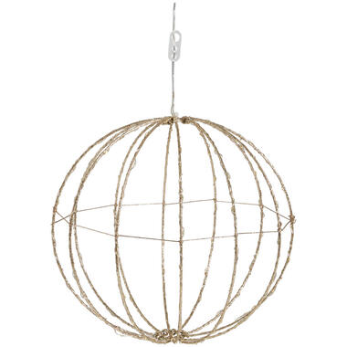 Bal LED - champagnekleur - Ø30 cm