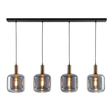 Hanglamp Toulouse 4-lichts - zwart - 150x120x10 cm product