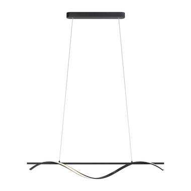 Hanglamp Joa LED - mat zwart metaal - 120x100x12 cm product