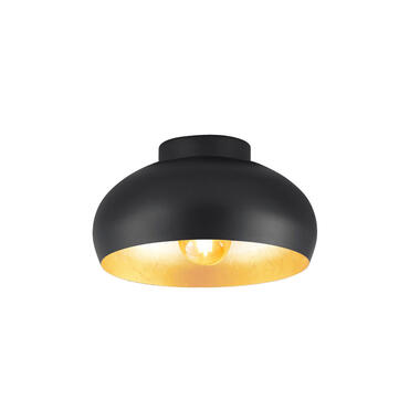 EGLO Mogano Mini Plafondlamp - E27 - Ø28 cm - Zwart/Bladgoud product