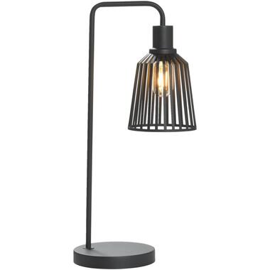 Lampe de table Fynn - métal noir - E27 - 58x23x18 cm product