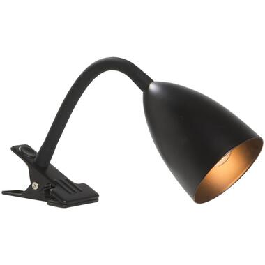 Bureaulamp Knijper - zwart metaal - E14 - 35xØ9 cm product