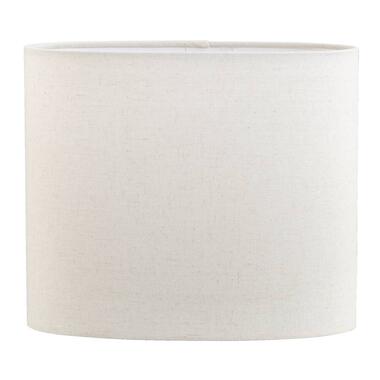 Abat-jour ovale Rye - blanc cassé - Ø26x12,5x22 cm product