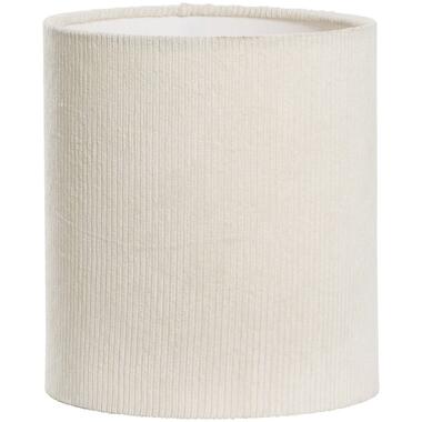 Abat-jour Liv - polyester blanc cassé - 20xØ18 cm product