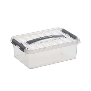 Stapelbare Q-line opbergbox - transparant - 6 liter product