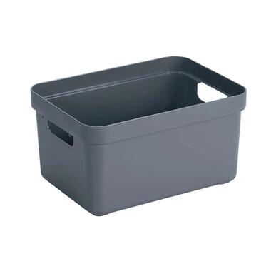 Sigma home box 13 liter - donkerblauw - 35,2x25,3x18,3 cm product