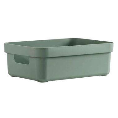 Sigma home box 9 litres - vert foncé - 35,2x25,3x12,2 cm product