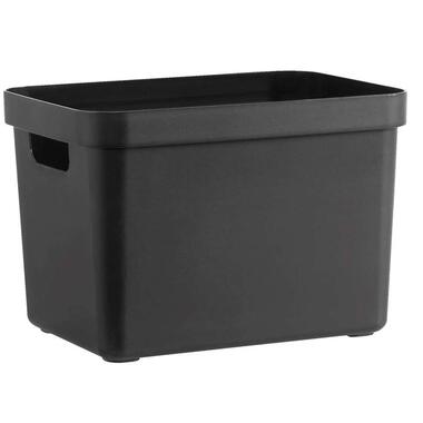 Sigma home box 18 liter - zwart - 35,2x25,3x24,3 cm product