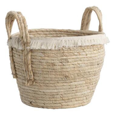 Panier Pablo M - naturel - paille - 29,5xØ30 cm product