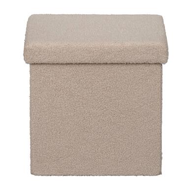 Boîte de rangement Teddy - pliable - couleur sable - 37,5x38x38 cm product