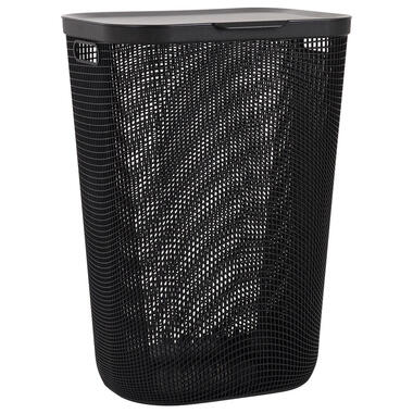 Panier à linge Mesh avec couvercle - couleur anthracite - 55L product