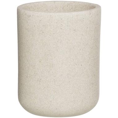 Tandenborstelhouder Terrazzo - beige - 9,7xØ7,6 cm product