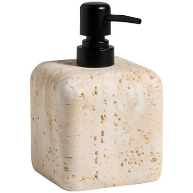 Zeeppomp Marble look - beige - 14,7x9,6x9,6 cm